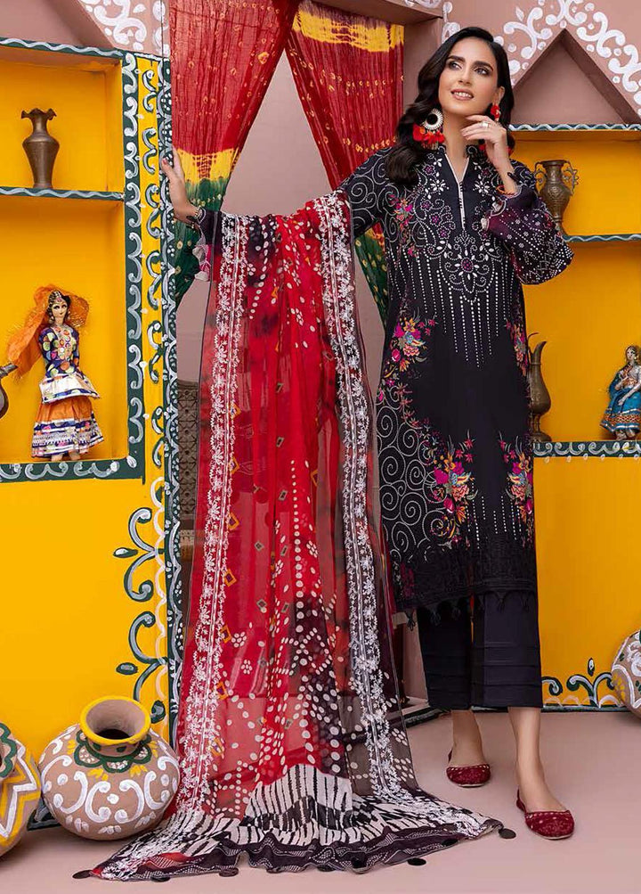 Chunri By Charizma Embroidered Lawn Suits Unstitched 3 Piece CRZ22CH CHN-01 - Summer Collection