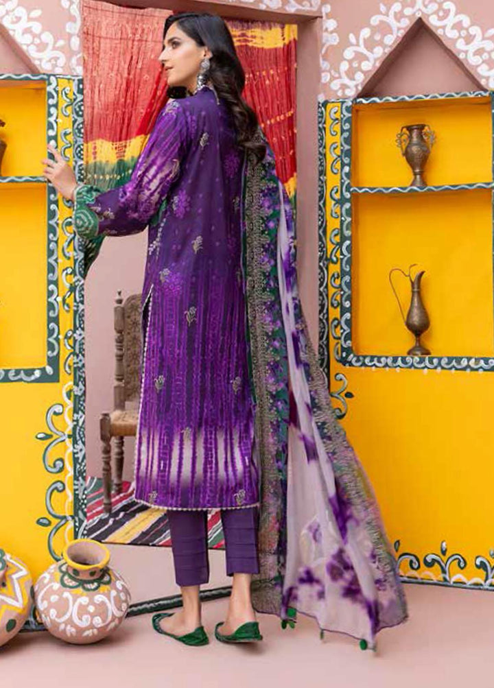 Chunri By Charizma Embroidered Lawn Suits Unstitched 3 Piece CRZ22CH CHN-03 - Summer Collection