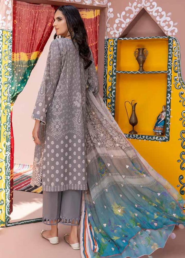 Chunri By Charizma Embroidered Lawn Suits Unstitched 3 Piece CRZ22CH CHN-06 - Summer Collection