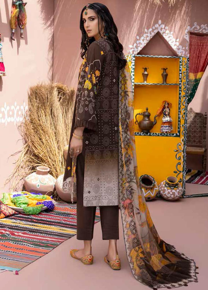 Chunri By Charizma Embroidered Lawn Suits Unstitched 3 Piece CRZ22CH CHN-07 - Summer Collection