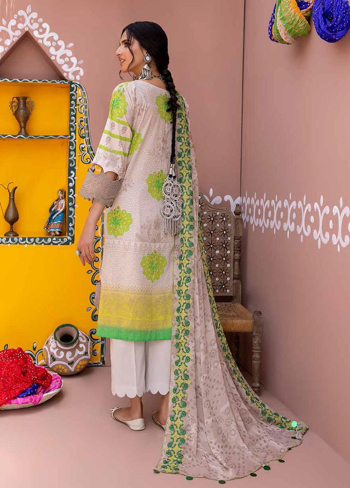 Chunri By Charizma Embroidered Lawn Suits Unstitched 3 Piece CRZ22CH CHN-10 - Summer Collection