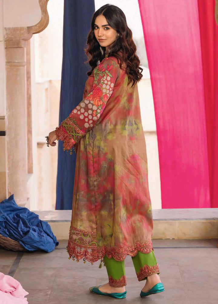 Chunri by Charizma Embroidered Lawn Suits Unstitched 3 Piece CRZ24CH CH4-02 - Summer Collection