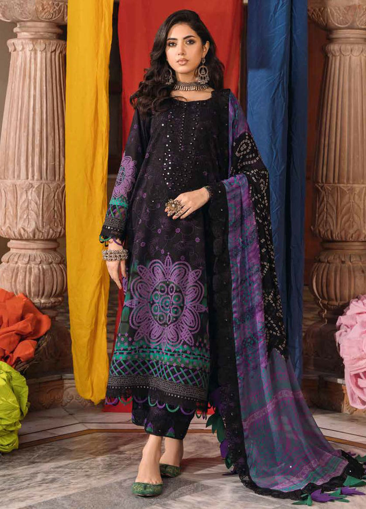 Chunri by Charizma Embroidered Lawn Suits Unstitched 3 Piece CRZ24CH CH4-03 - Summer Collection