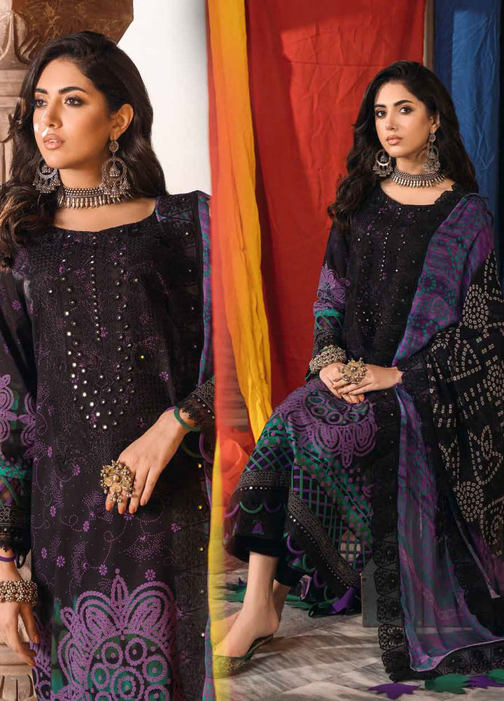 Chunri by Charizma Embroidered Lawn Suits Unstitched 3 Piece CRZ24CH CH4-03 - Summer Collection