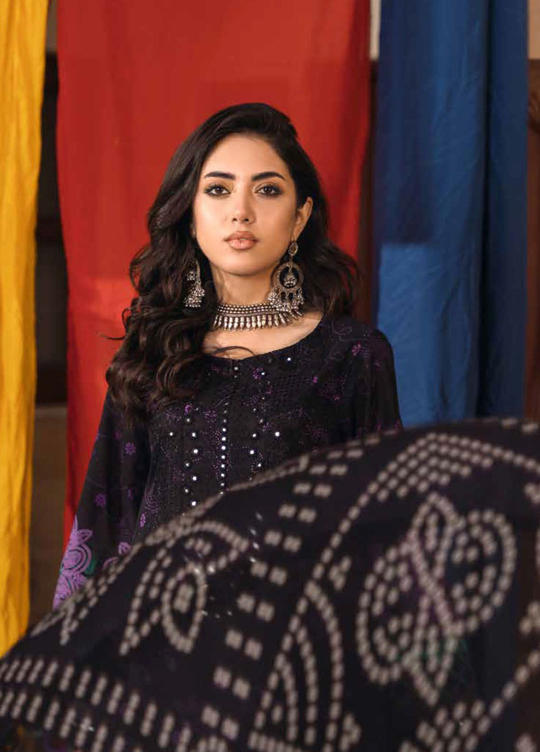 Chunri by Charizma Embroidered Lawn Suits Unstitched 3 Piece CRZ24CH CH4-03 - Summer Collection