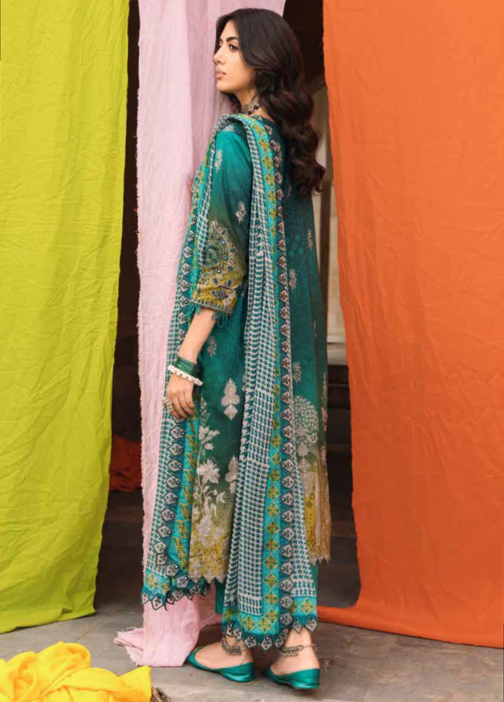 Chunri by Charizma Embroidered Lawn Suits Unstitched 3 Piece CRZ24CH CH4-07 - Summer Collection