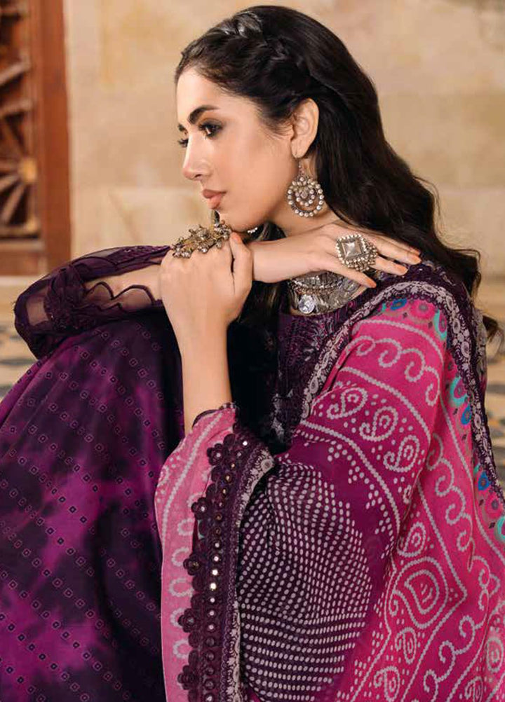 Chunri by Charizma Embroidered Lawn Suits Unstitched 3 Piece CRZ24CH CH4-08 - Summer Collection