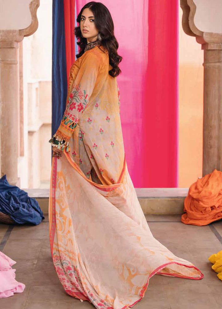 Chunri by Charizma Embroidered Lawn Suits Unstitched 3 Piece CRZ24CH CH4-09 - Summer Collection