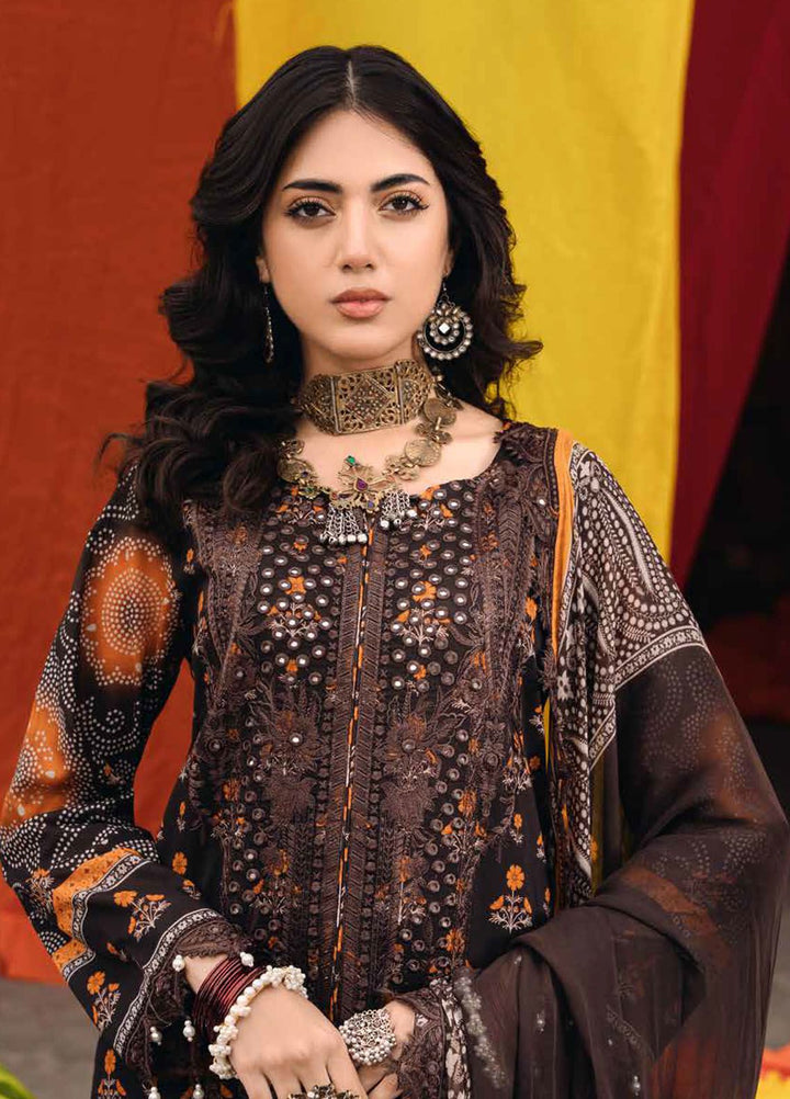 Chunri by Charizma Embroidered Lawn Suits Unstitched 3 Piece CRZ24CH CH4-10 - Summer Collection