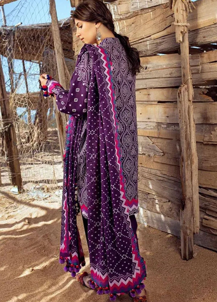 Chunri By Gul Ahmed Printed Lawn Suits Unstitched 3 Piece GA24C CL-42033 A - Summer Collection