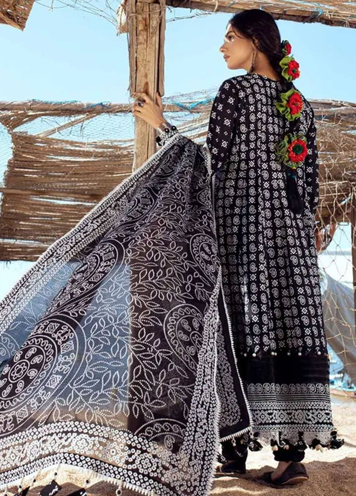 Chunri By Gul Ahmed Printed Lawn Suits Unstitched 3 Piece GA24C CL-42039 A - Summer Collection