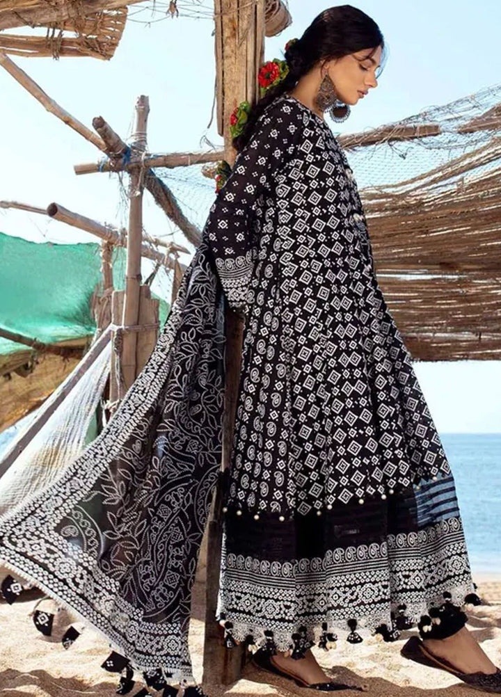 Chunri By Gul Ahmed Printed Lawn Suits Unstitched 3 Piece GA24C CL-42039 A - Summer Collection