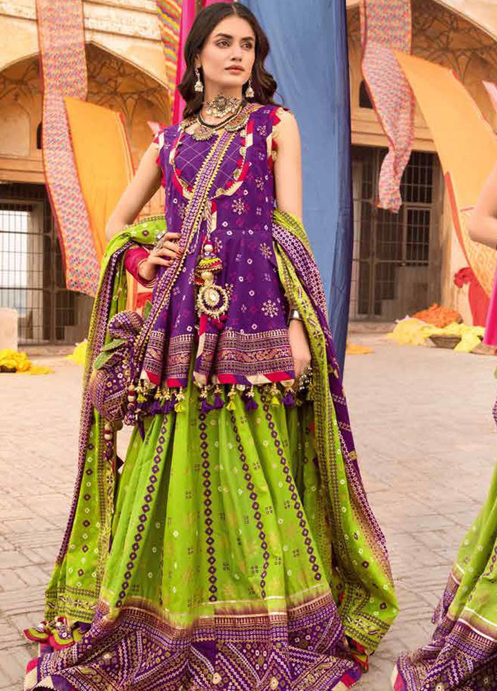 Chunri by Gul Ahmed Printed Lawn Suits Unstitched 3 Piece GA23C LG-32001 - Summer Collection