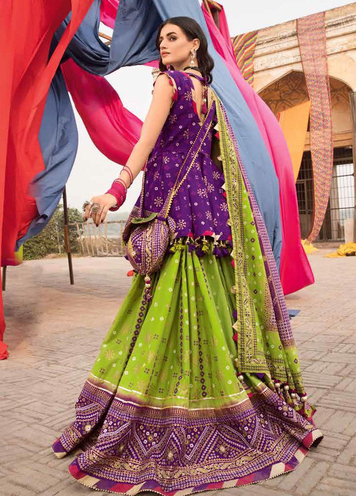 Chunri by Gul Ahmed Printed Lawn Suits Unstitched 3 Piece GA23C LG-32001 - Summer Collection