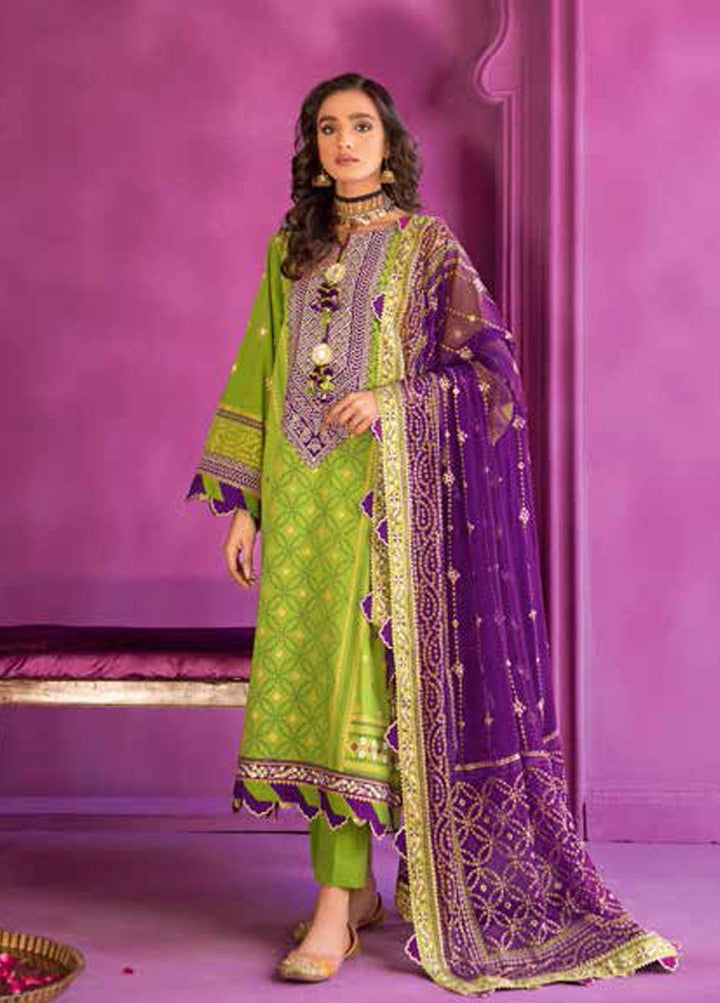 Chunri by Gul Ahmed Embroidered Lawn Suits Unstitched 3 Piece GA23C BM-32011 - Summer Collection