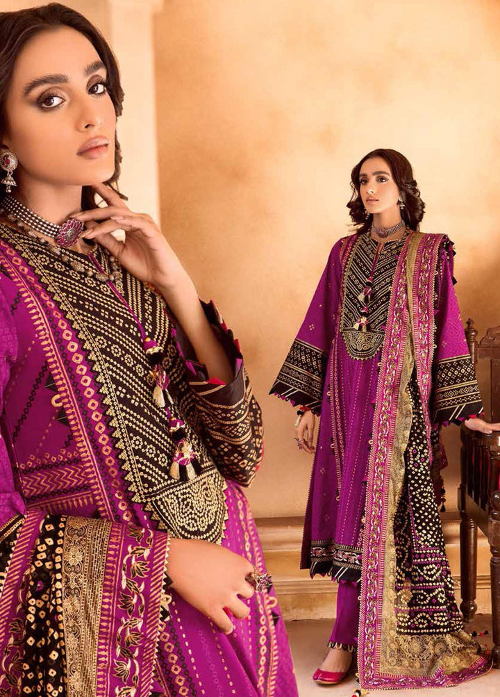 Chunri by Gul Ahmed Embroidered Lawn Suits Unstitched 3 Piece GA23C BM-32014 - Summer Collection