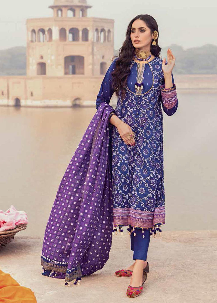 Chunri by Gul Ahmed Printed Lawn Suits Unstitched 3 Piece GA23C CL-22044 A - Summer Collection