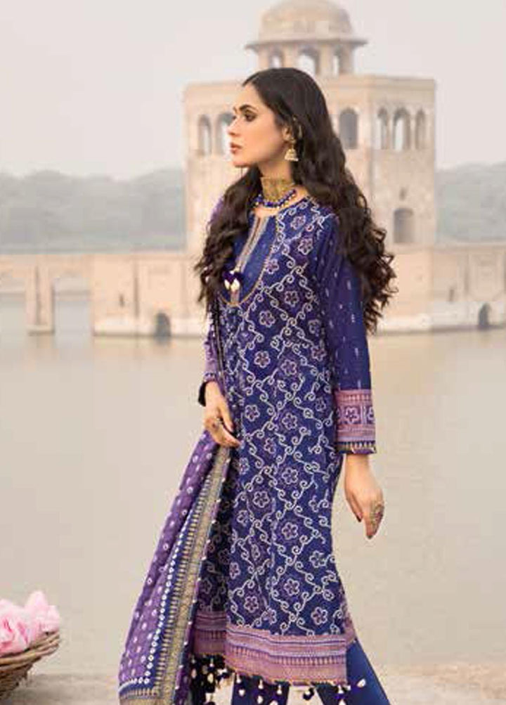 Chunri by Gul Ahmed Printed Lawn Suits Unstitched 3 Piece GA23C CL-22044 A - Summer Collection