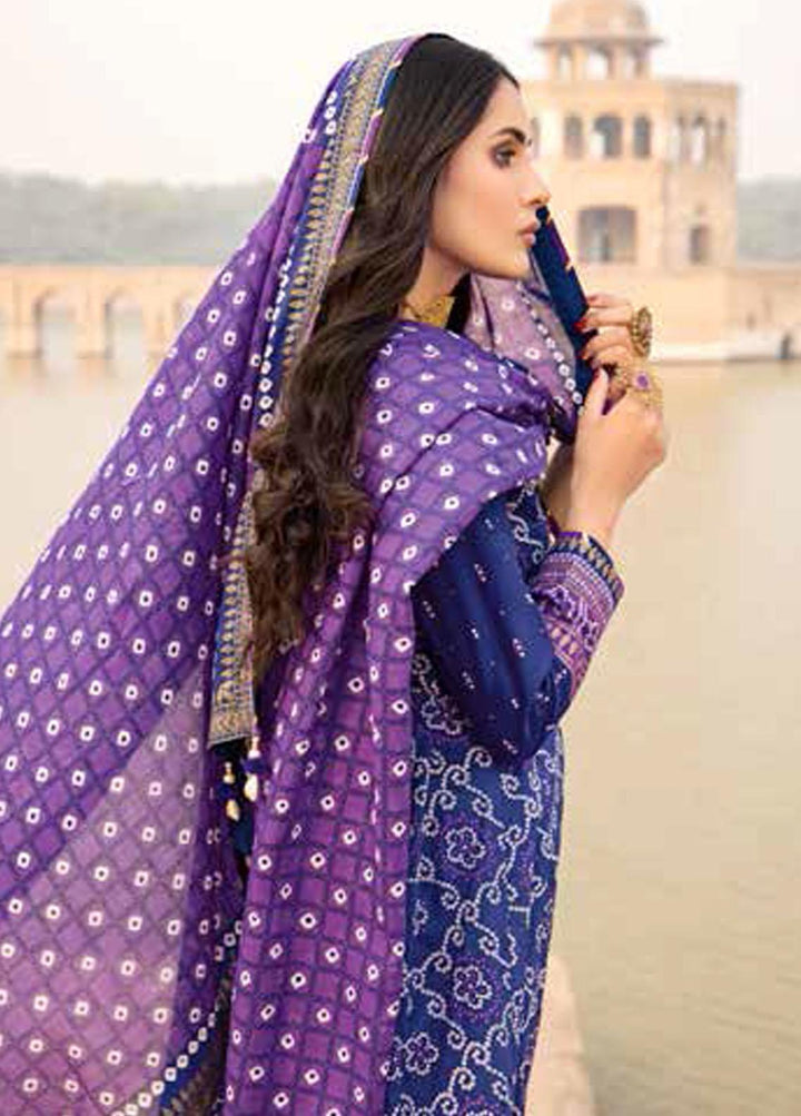 Chunri by Gul Ahmed Printed Lawn Suits Unstitched 3 Piece GA23C CL-22044 A - Summer Collection