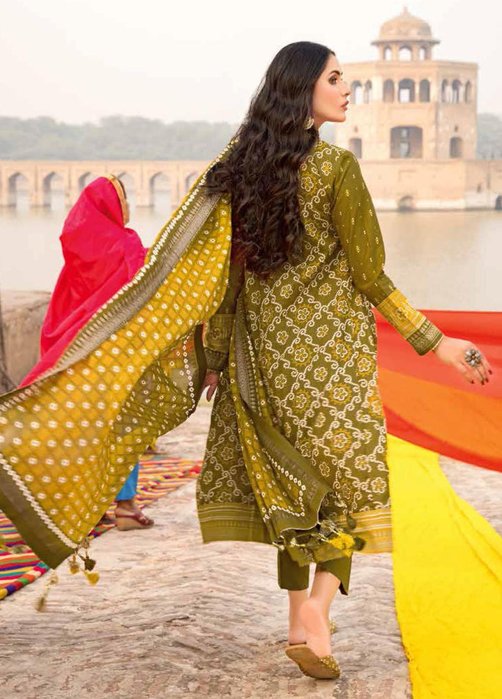 Chunri by Gul Ahmed Printed Lawn Suits Unstitched 3 Piece GA23C CL-22044 B - Summer Collection