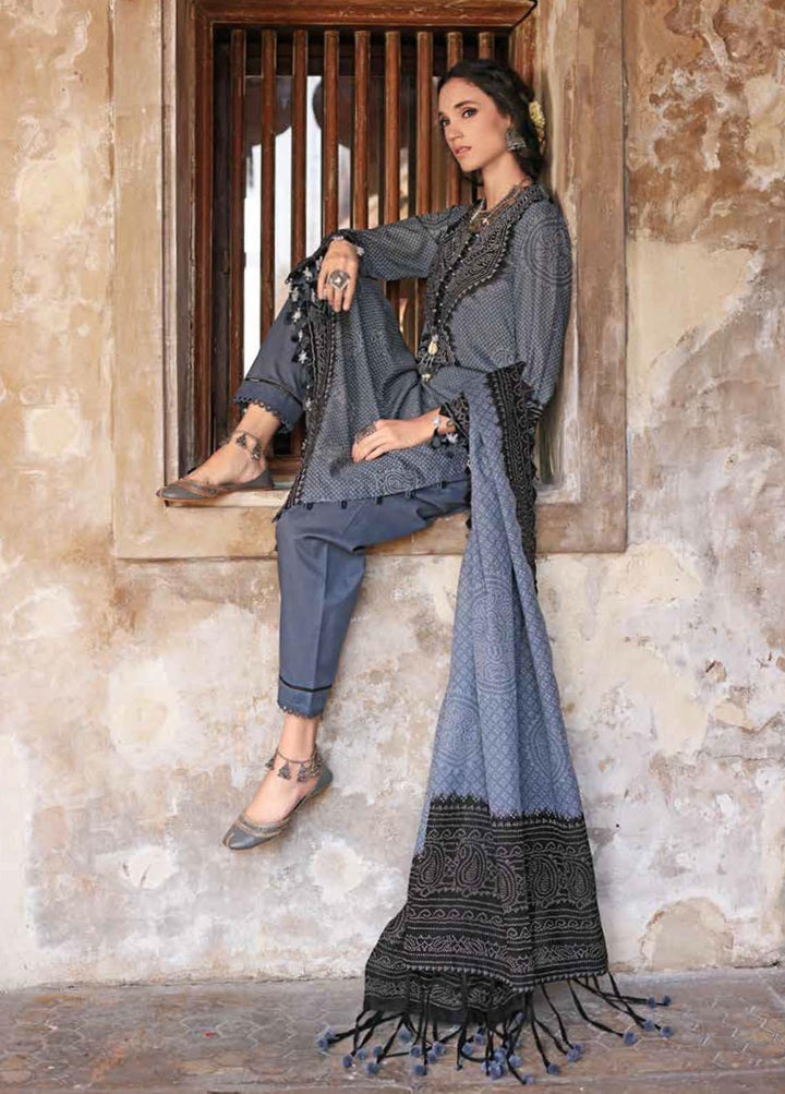 Chunri by Gul Ahmed Printed Lawn Suits Unstitched 3 Piece GA23C CL-22067 A - Summer Collection