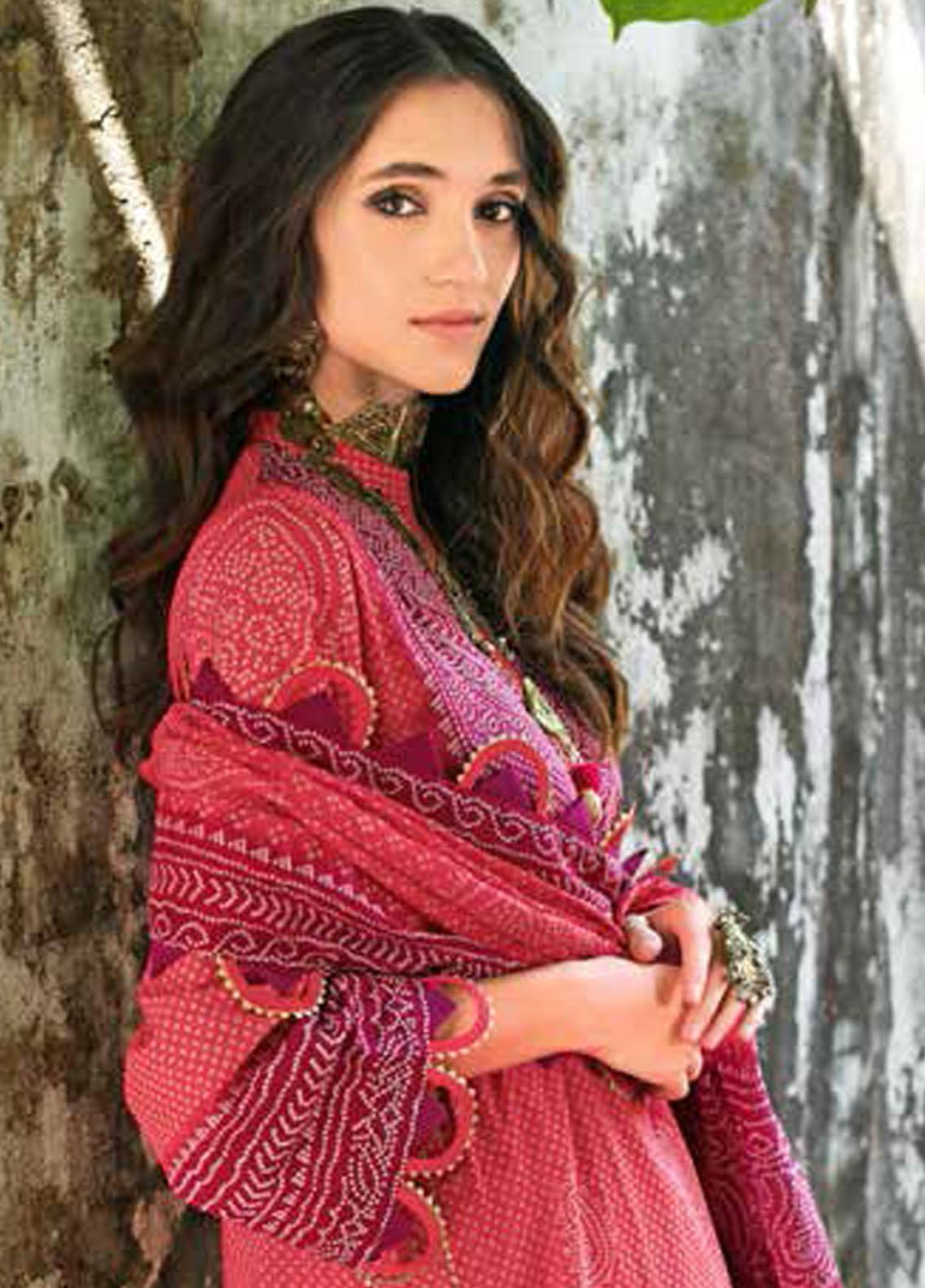 Chunri by Gul Ahmed Printed Lawn Suits Unstitched 3 Piece GA23C CL-22067 B - Summer Collection