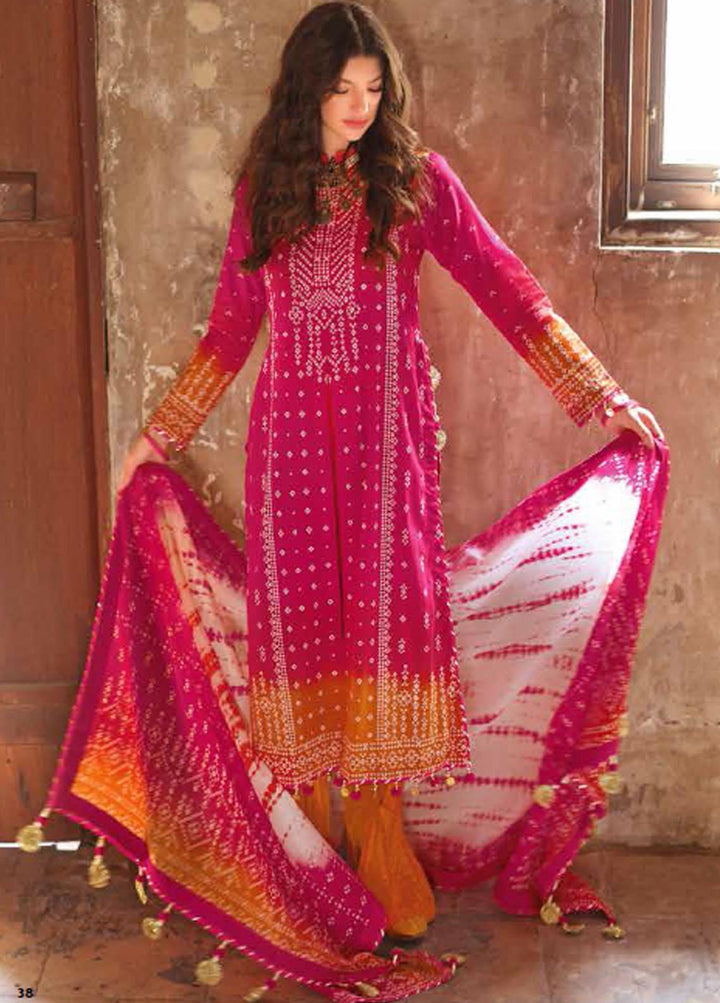 Chunri by Gul Ahmed Printed Lawn Suits Unstitched 3 Piece GA23C CL-22068 A - Summer Collection