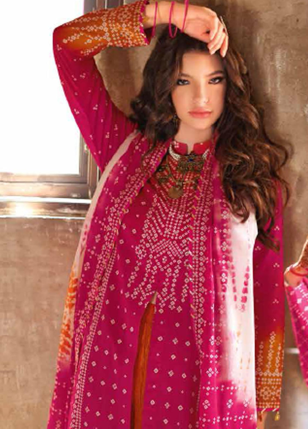 Chunri by Gul Ahmed Printed Lawn Suits Unstitched 3 Piece GA23C CL-22068 A - Summer Collection