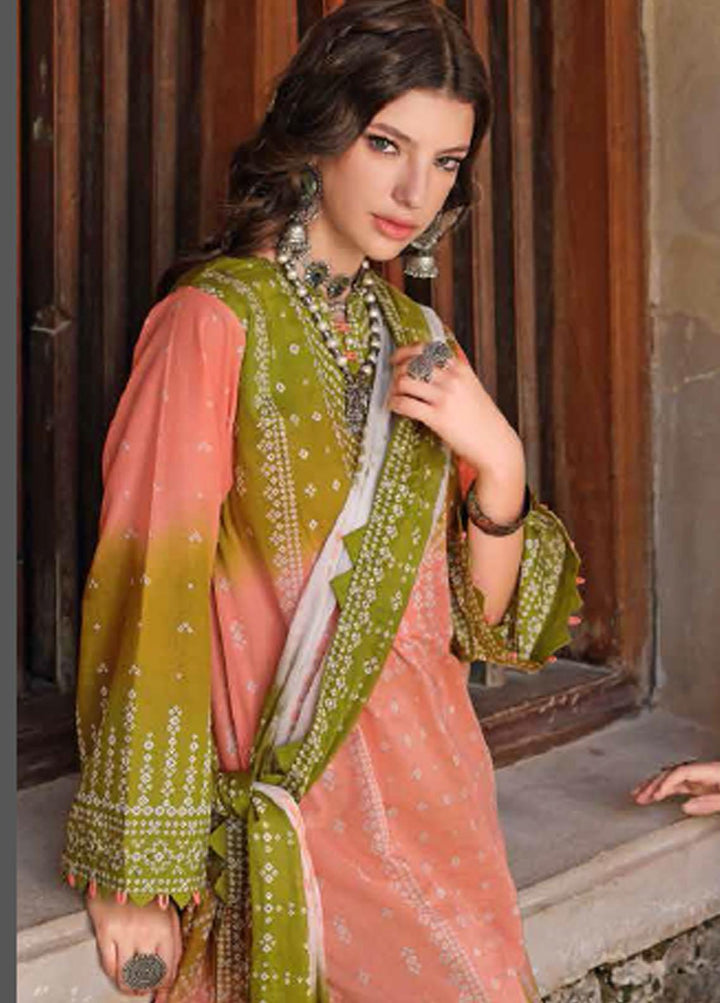 Chunri by Gul Ahmed Printed Lawn Suits Unstitched 3 Piece GA23C CL-22068 B - Summer Collection