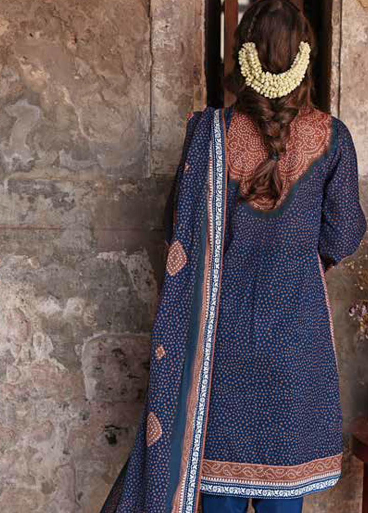 Chunri by Gul Ahmed Printed Lawn Suits Unstitched 3 Piece GA23C CL-22069 A - Summer Collection