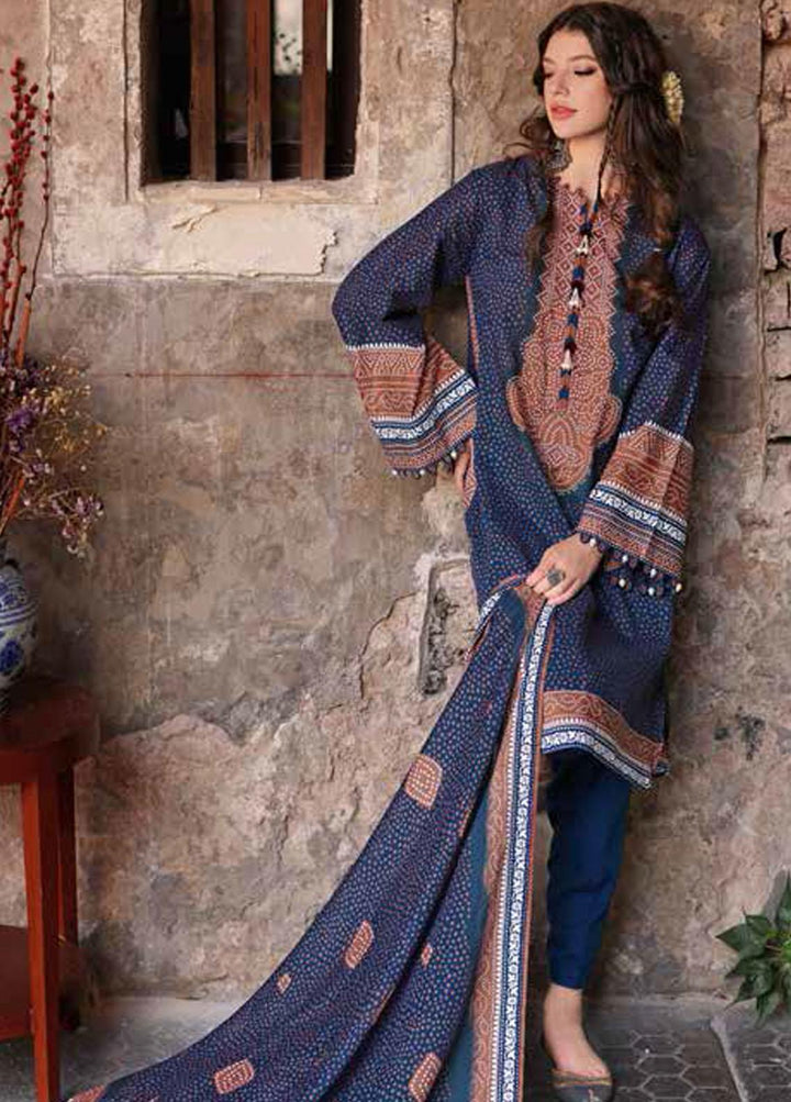 Chunri by Gul Ahmed Printed Lawn Suits Unstitched 3 Piece GA23C CL-22069 A - Summer Collection