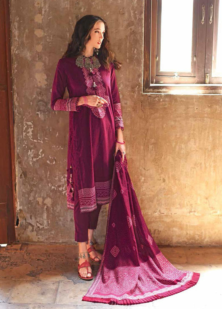 Chunri by Gul Ahmed Printed Lawn Suits Unstitched 3 Piece GA23C CL-22069 B - Summer Collection