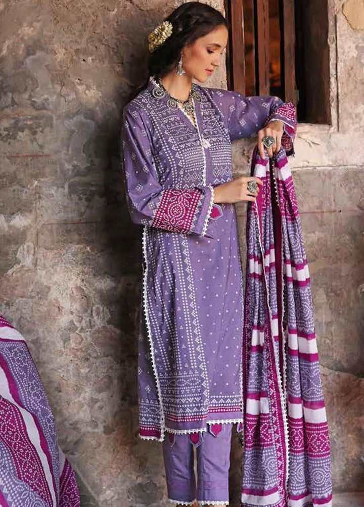 Chunri by Gul Ahmed Printed Lawn Suits Unstitched 3 Piece GA23C CL-22091 A - Summer Collection