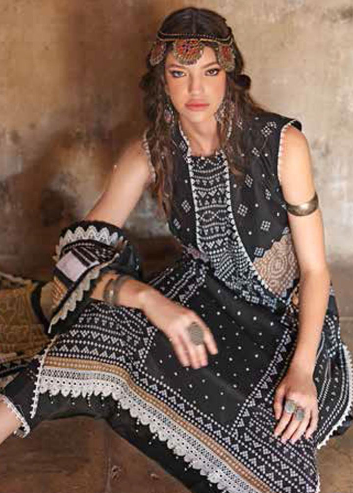 Chunri by Gul Ahmed Printed Lawn Suits Unstitched 3 Piece GA23C CL-22091 B - Summer Collection