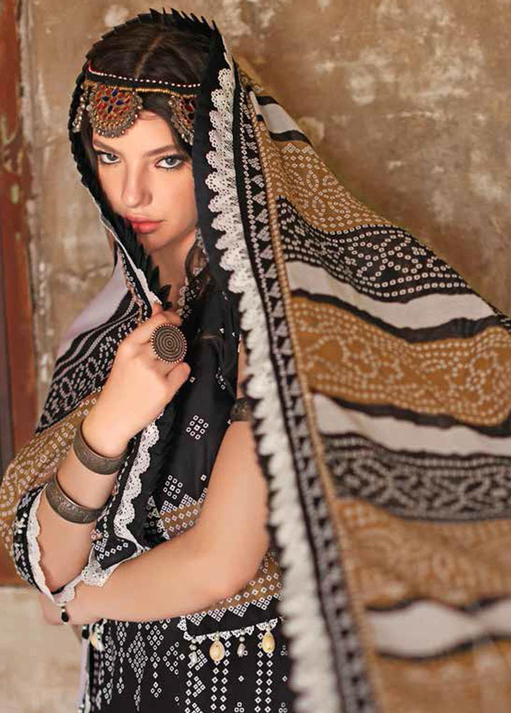 Chunri by Gul Ahmed Printed Lawn Suits Unstitched 3 Piece GA23C CL-22091 B - Summer Collection