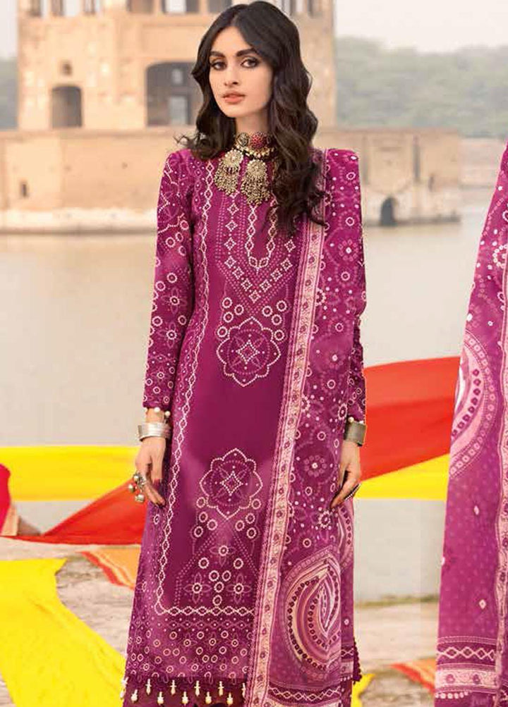 Chunri by Gul Ahmed Printed Lawn Suits Unstitched 3 Piece GA23C CL-22213 A - Summer Collection