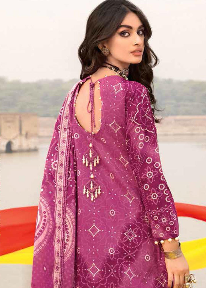 Chunri by Gul Ahmed Printed Lawn Suits Unstitched 3 Piece GA23C CL-22213 A - Summer Collection