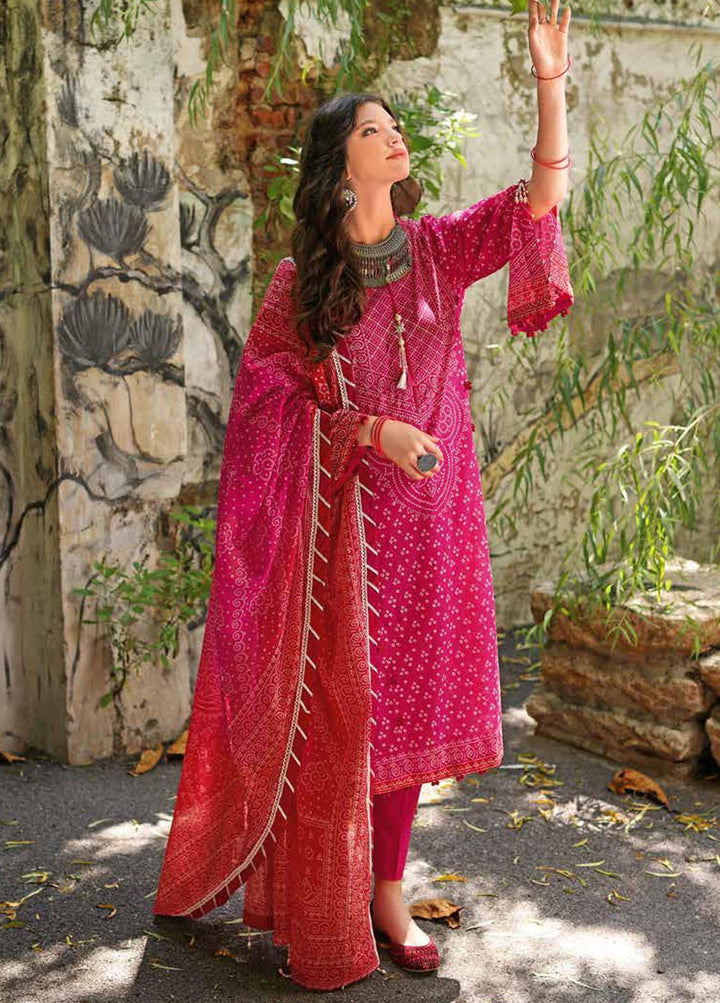 Chunri by Gul Ahmed Printed Lawn Suits Unstitched 3 Piece GA23C CL-32039 A - Summer Collection