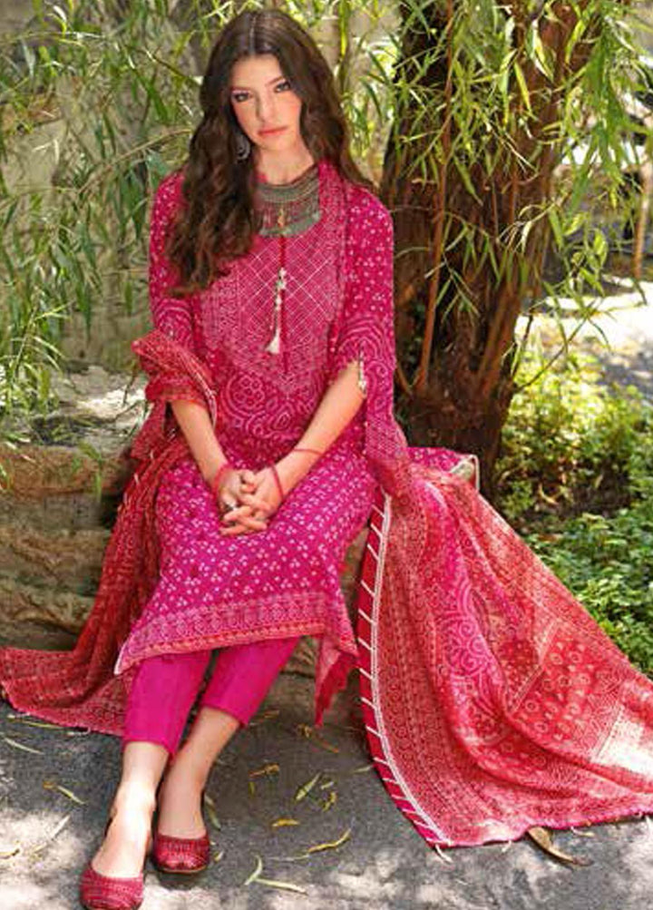 Chunri by Gul Ahmed Printed Lawn Suits Unstitched 3 Piece GA23C CL-32039 A - Summer Collection