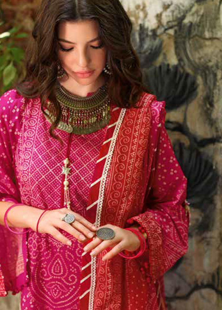 Chunri by Gul Ahmed Printed Lawn Suits Unstitched 3 Piece GA23C CL-32039 A - Summer Collection