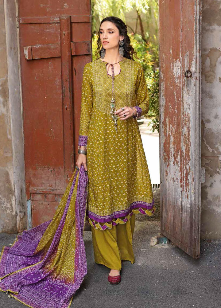 Chunri by Gul Ahmed Printed Lawn Suits Unstitched 3 Piece GA23C CL-32039 B - Summer Collection