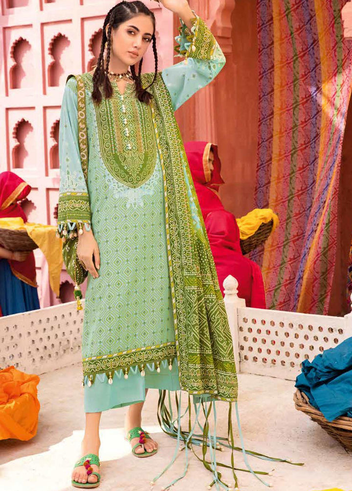 Chunri by Gul Ahmed Printed Lawn Suits Unstitched 3 Piece GA23C CL-32054 B - Summer Collection