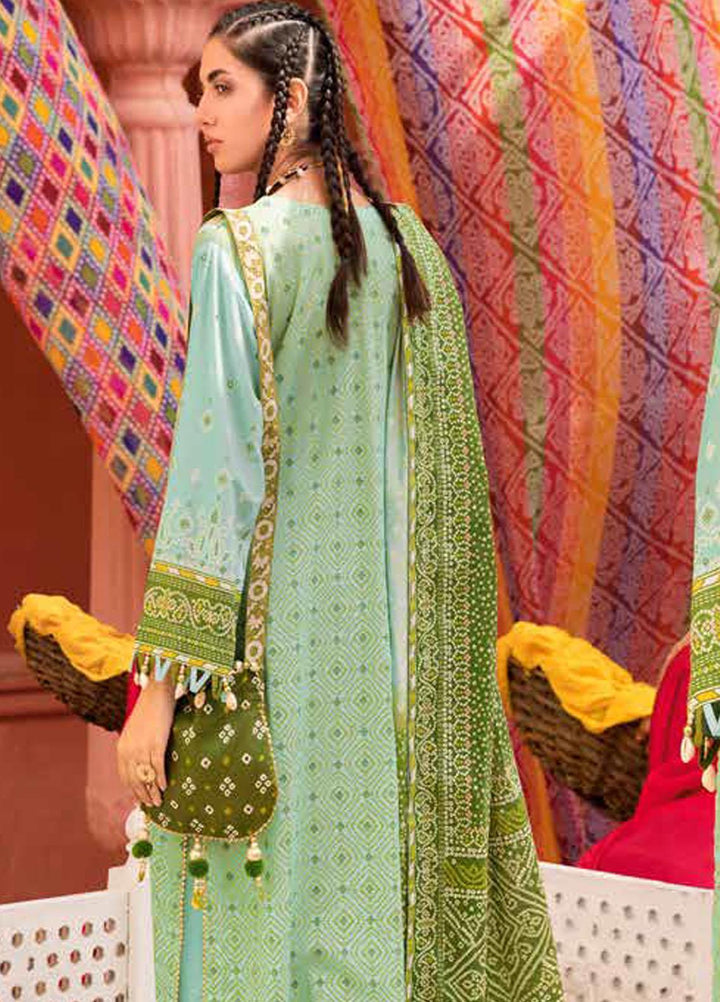 Chunri by Gul Ahmed Printed Lawn Suits Unstitched 3 Piece GA23C CL-32054 B - Summer Collection