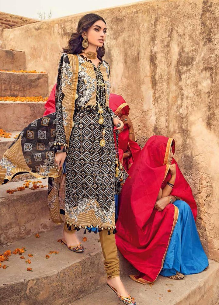 Chunri by Gul Ahmed Printed Lawn Suits Unstitched 3 Piece GA23C CL-32095 B - Summer Collection