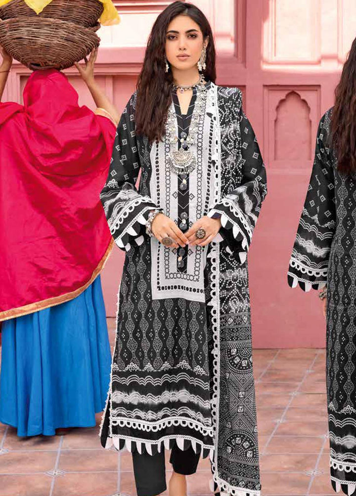 Chunri by Gul Ahmed Printed Lawn Suits Unstitched 3 Piece GA23C CL-32098 B - Summer Collection