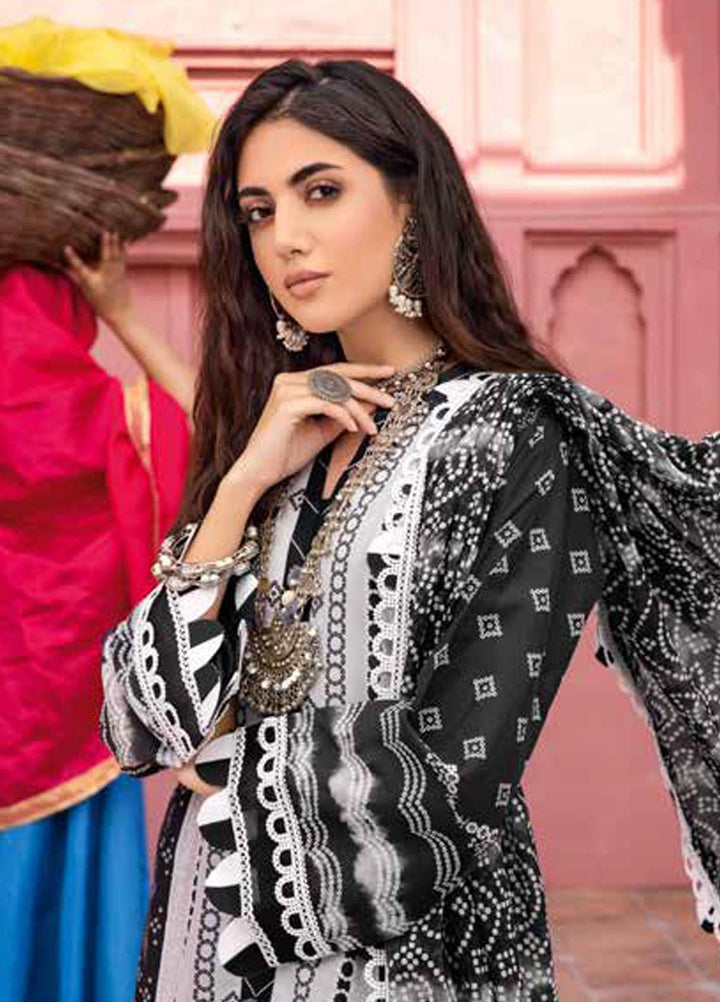 Chunri by Gul Ahmed Printed Lawn Suits Unstitched 3 Piece GA23C CL-32098 B - Summer Collection