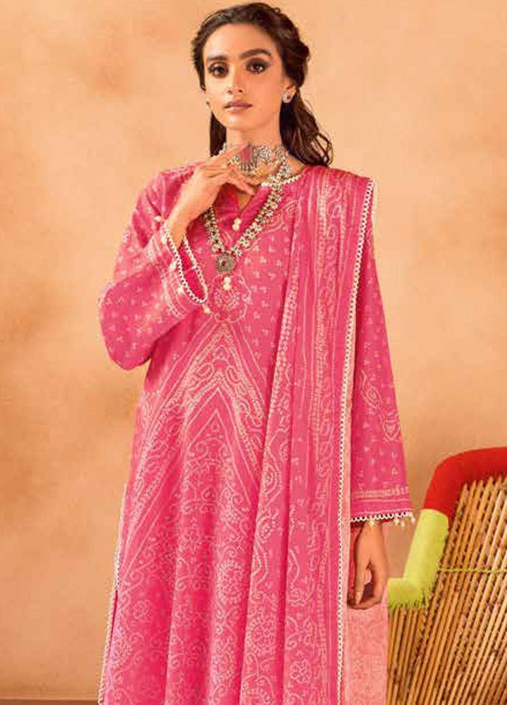 Chunri by Gul Ahmed Printed Lawn Suits Unstitched 3 Piece GA23C CL-32100 A - Summer Collection