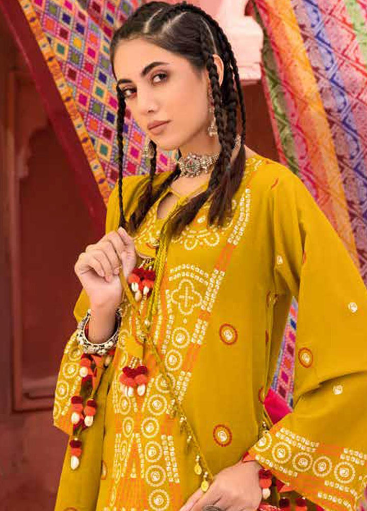 Chunri by Gul Ahmed Printed Lawn Suits Unstitched 3 Piece GA23C CL-32101 A - Summer Collection