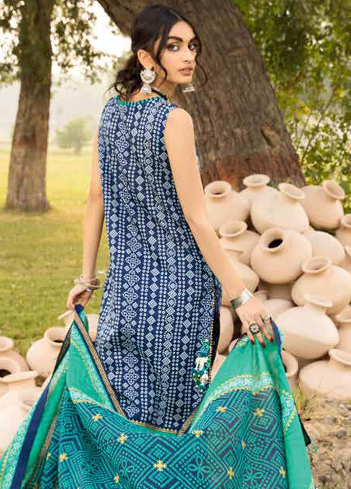 Chunri by Gul Ahmed Printed Lawn Suits Unstitched 3 Piece GA23C CL-32103 A - Summer Collection