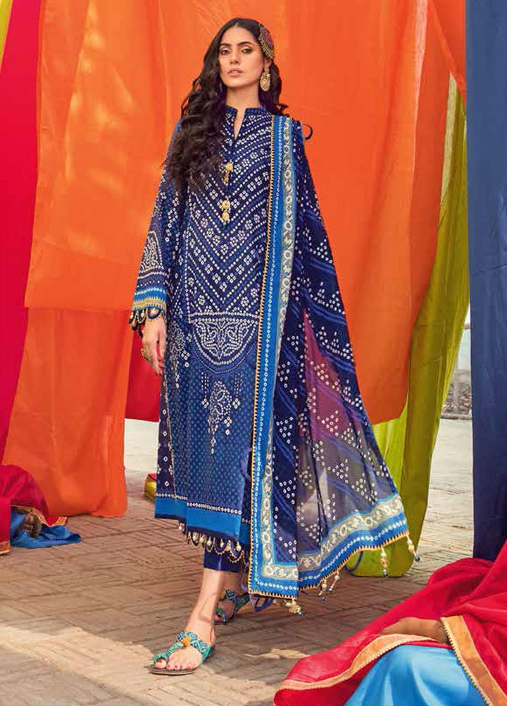 Chunri by Gul Ahmed Printed Lawn Suits Unstitched 3 Piece GA23C CL-32104 A - Summer Collection